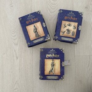Harry Potter Pewter Hallmark Ornaments